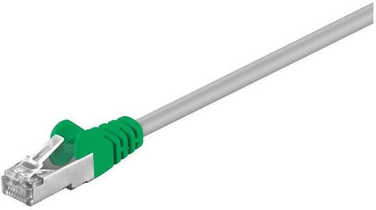 Goobay F/UTP Cat.5e (Gigabit) Καλώδιο Δικτύου Ethernet 3m Γκρι