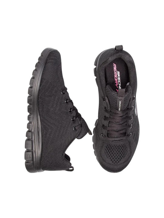 Graceful Get Connected Sport Shoes Running Black