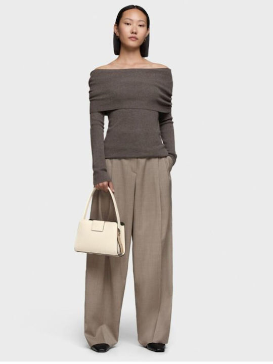 Women's Shoulder Bag Beige
