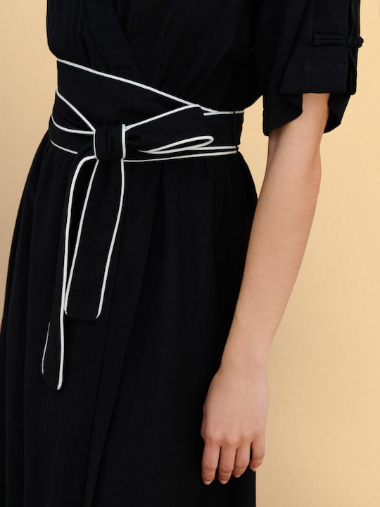 Summer Midi Dress Black 9923018 Black