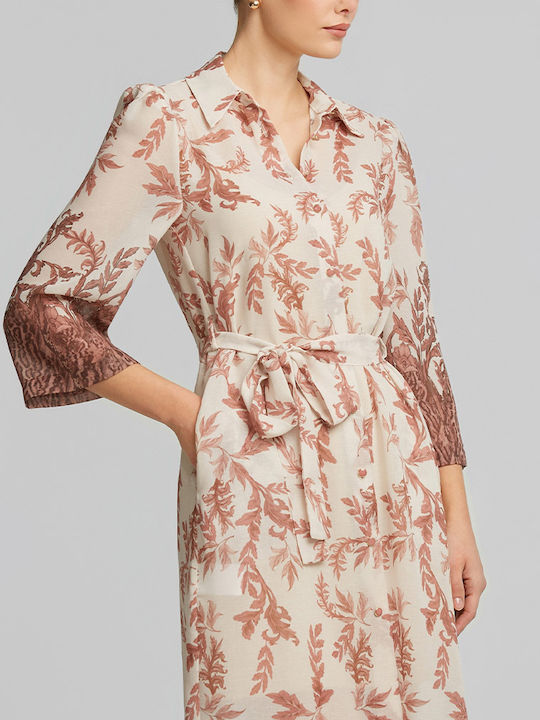 Summer Midi Shirt Dress Petra