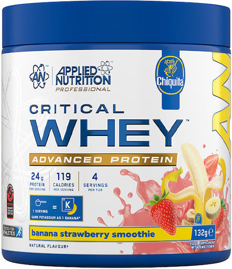 Applied Nutrition Critical Whey Whey Protein Gluten Free with Vanilla Ice Cream Flavor 132g