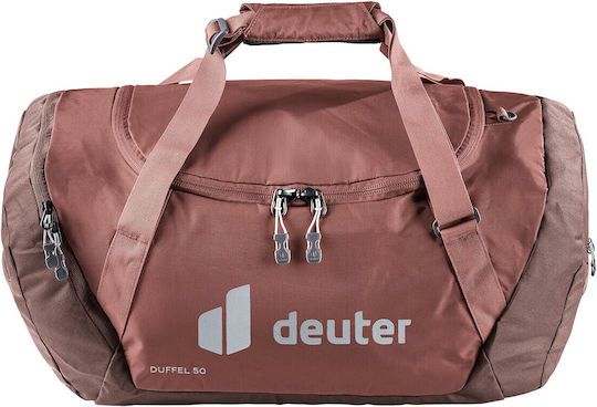 Deuter Duffel Σακ Βουαγιάζ 50lt Κόκκινο Υφασμάτινο Μ60xΠ32xΥ32εκ.
