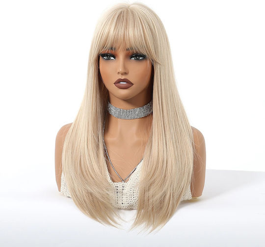 Animis Beauty Perucă cu Păr Sintetic în Nuanță Blondă 50cm