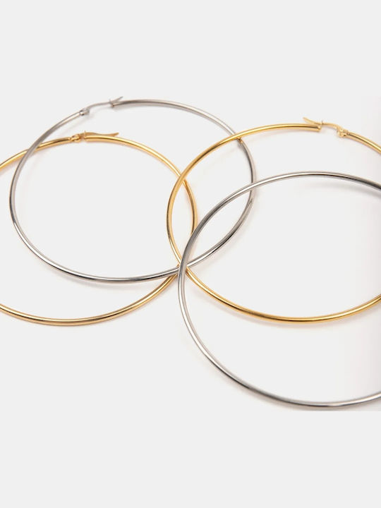Rock Club Earrings Hoops