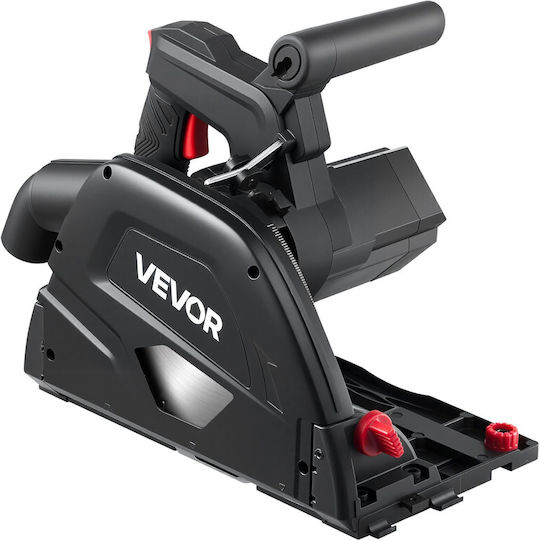 Vevor JLGDJ1200W65PJ2R1001V2 Βυθιζόμενο Δισκοπρίονο 1200W με Σύστημα Αναρρόφησης