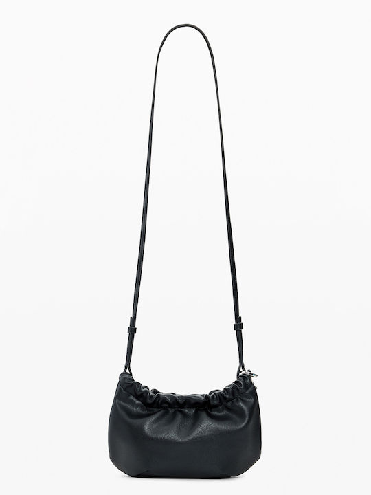 Mone Half Logo Small Women's Wallet Black