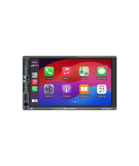 Caliber Автомобилна Аудио Система 2 DIN Bluetooth USB Вграден Wi-Fi GPS Apple CarPlay Android Auto