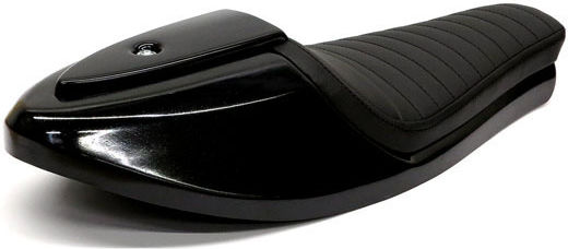 C-racer Σέλα Μοτοσυκλέτα Universal Μαύρη Neo Classic Caf Racer Seat Black