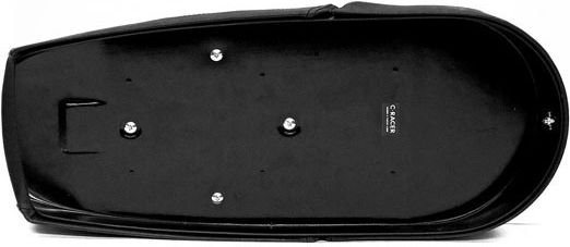 C-racer Şa Motocicletă Universală Neagră Multiseat Caf Racer Scrambler Seat Black