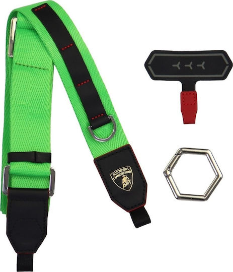 Audi Universal Lamborghini D1 Crossbody Webbing Strap Green Lb-cblwsgl-te/d1-gn