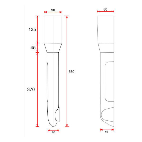 C-racer Προστατευτικά Πιρουνιού Μοτοσυκλέτας Universal Fork Guards No 1