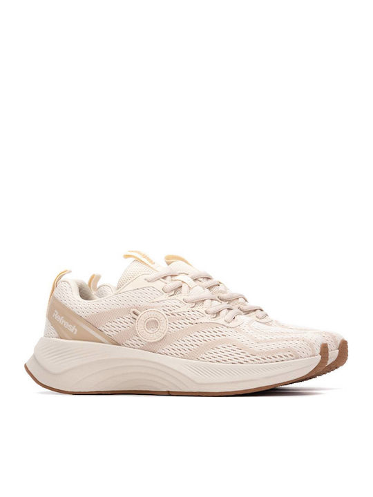 Vegan Γυναικεία Sneakers Μπεζ