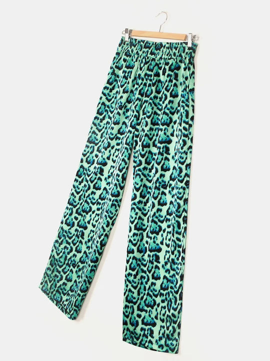 Women's High Rise Pantaloons Green Atlantis
