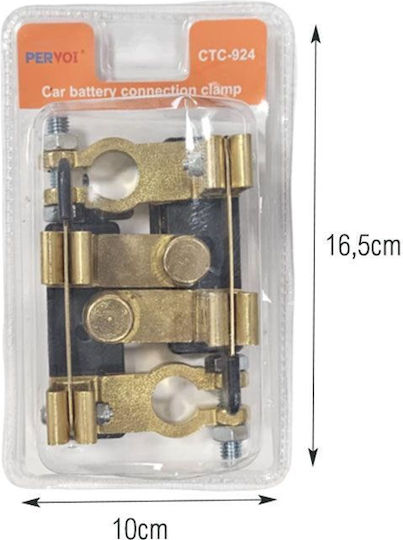 Per Voi Car Battery Connection Clamp Set Ctc-924