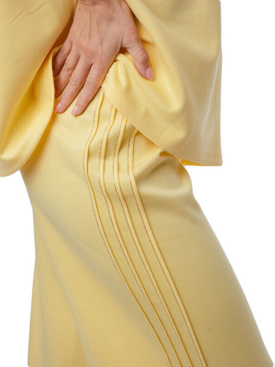 Yellow Set Trousers Blouse