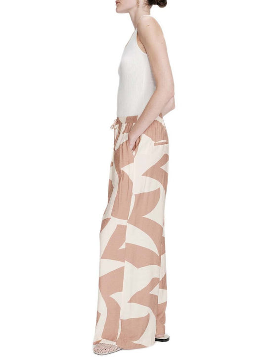 Grace & Mila Women's Pantaloons with Rubber Band Beige