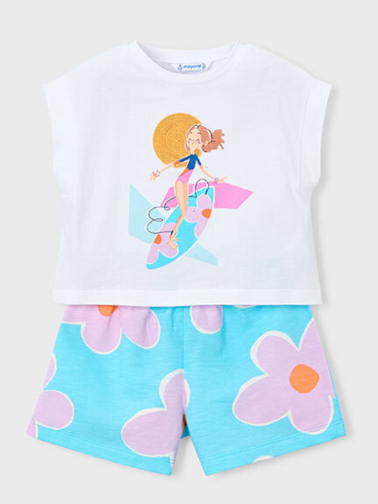 Kids' Set with Shorts Summer 2pcs Lilac