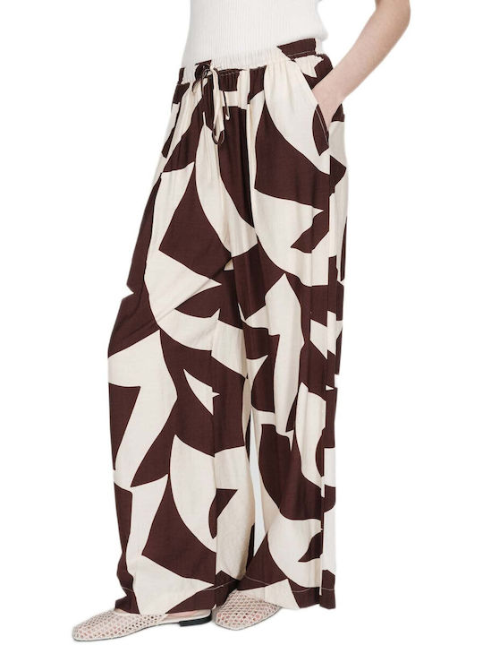 Damenhose mit Gummiband Braune