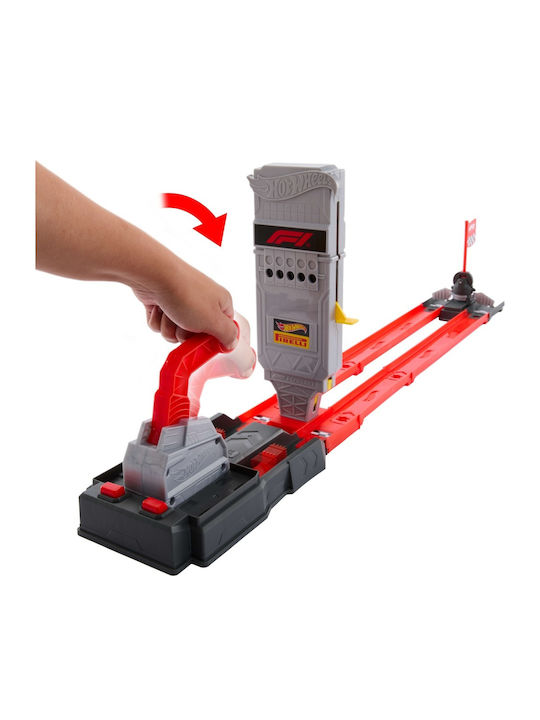 Великденска Свещ с Играчка Racing Formula 1 Grid Start Track Set & 2 Метални F1 Коли, 1:64 за 3+ Години Hot Wheels