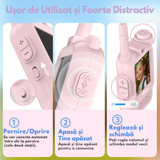 Παιδικά Walkie Talkies για 12+ Ετών 2τμχ