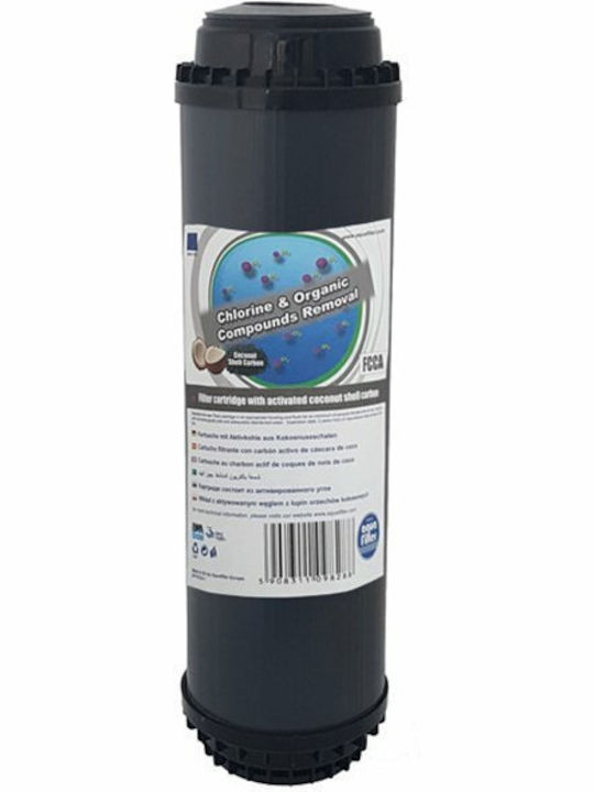 Aqua Filter Water Filter Replacement Reverse Osmosis (RO) made of Activated Carbon 10" FCCA 5 μm