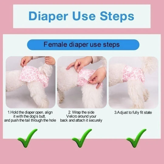 Replacement Dog Sanitary Pads 8pcs
