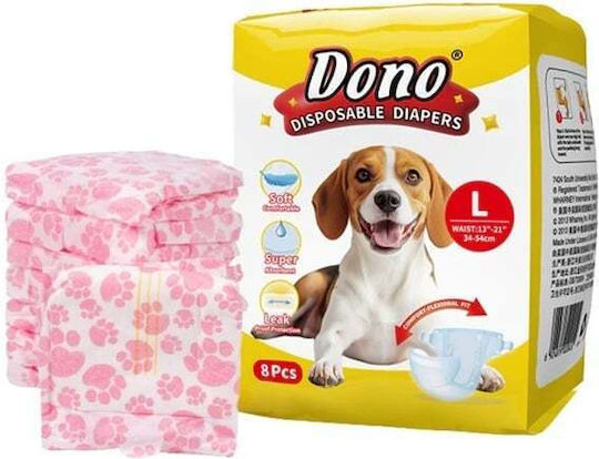Replacement Dog Sanitary Pads 8pcs
