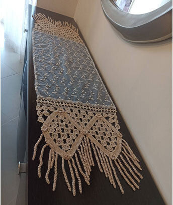 VS Home Runner Tricotat Bej 45x200cm