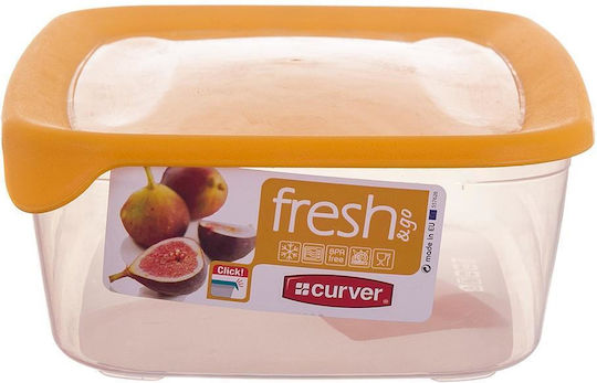 Curver Food Container “fresh&go” Rectible 2l Yellow Transparent