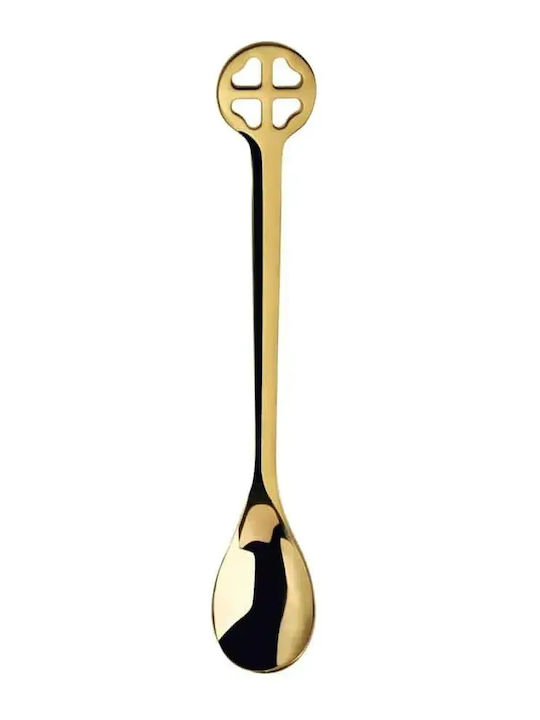 Casa Bugatti Set Löffel Kaffee/Tee Inox Gold 6 Stück