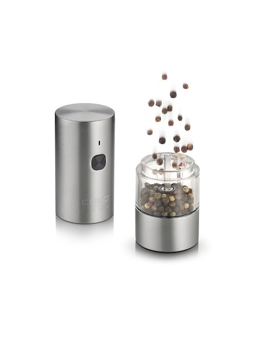 Caso Set Electric Spice Mills Ceramic in Gray Color 2 Pieces