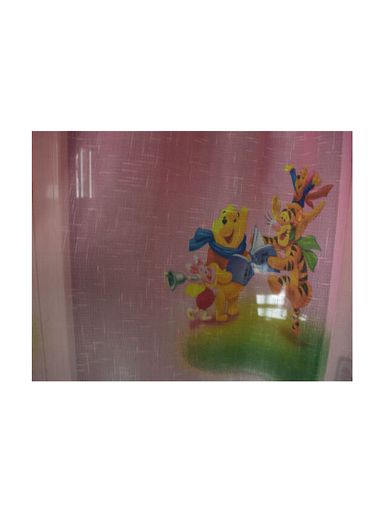 VS Home Perdea Cu Coafură Roz 300x280 Cm