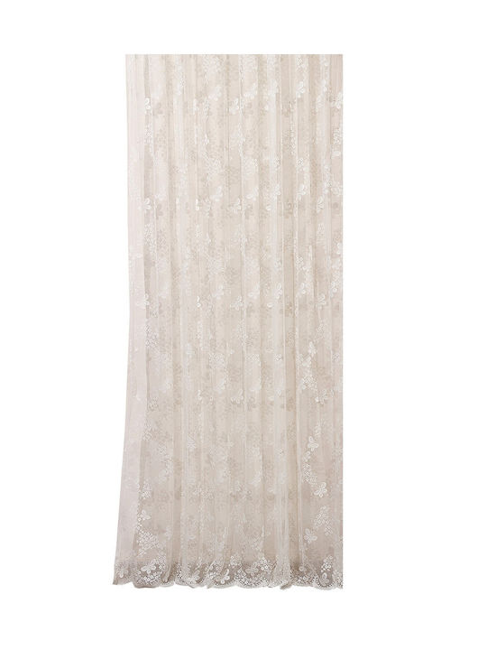 Viopros Перде с Плик с Писалка Екрю 270x280см