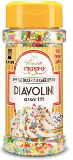 Confetti Crispo Διακοσμητική Τρούφα Πολύχρωμη 75gr