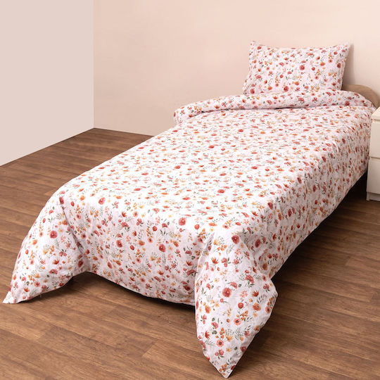 Viopros Baby Sheets Set Crib Cotton Spring Pink 120x160cm 3pcs