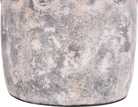 Freebox Decorative Vase Ceramic Grey 20x19cm