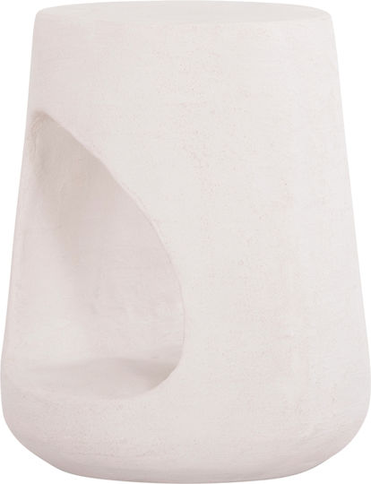 Табуретка Дневна стая Пластмаса Santorini Off-White Color