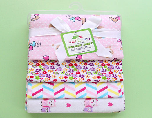 Morven Swaddle Blanket 76x76cm 4 Pieces Morven Swaddle Blanket 76x76cm 4 Pieces