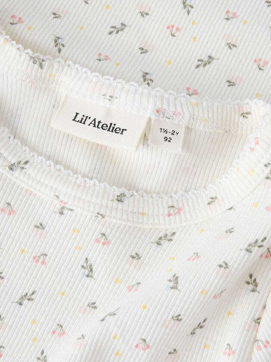 Kids Short-Sleeved Blouse Coconut Milk