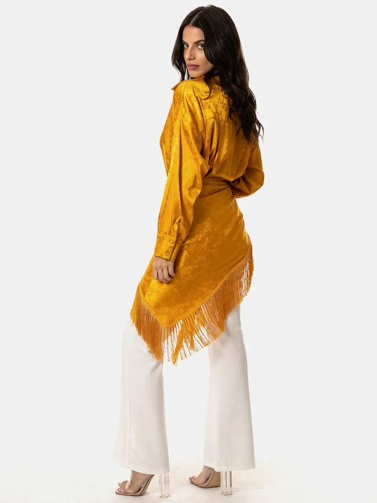 Rock Club Women's Beachwear Skirt Mustard