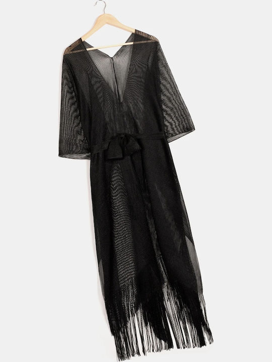 Rock Club Women's Beachwear Dress Black