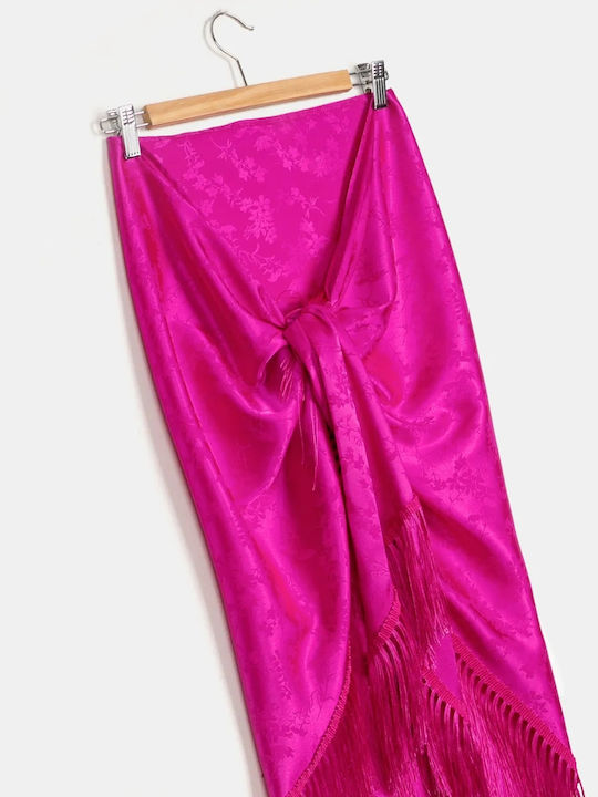 Rock Club Women's Beachwear Skirt Magenta