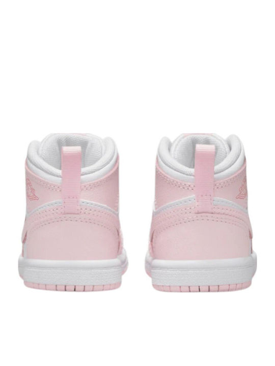 Air  1 Mid Детски Маратонки High Розови