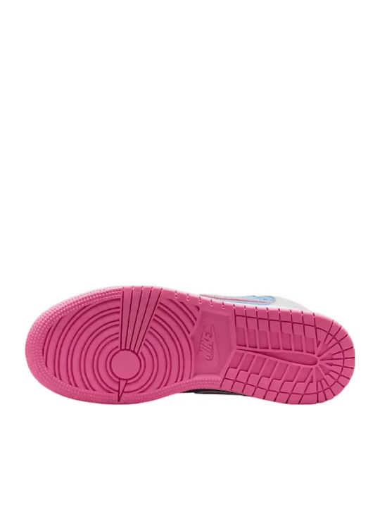 Air  1 Mid Se Kids Sneakers High Blue
