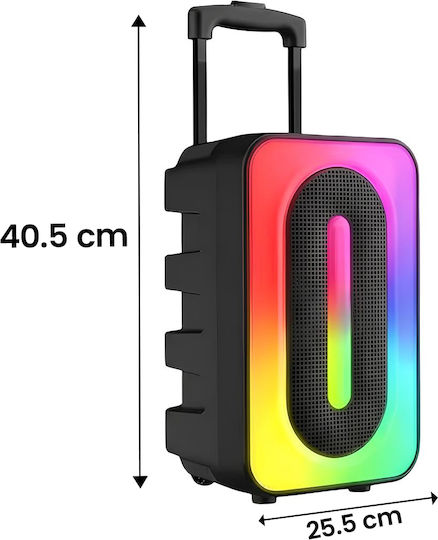 Avizar Ηχείο Bluetooth 5W με Διάρκεια Μπαταρίας έως 3 ώρες Πολύχρωμο TX-39860