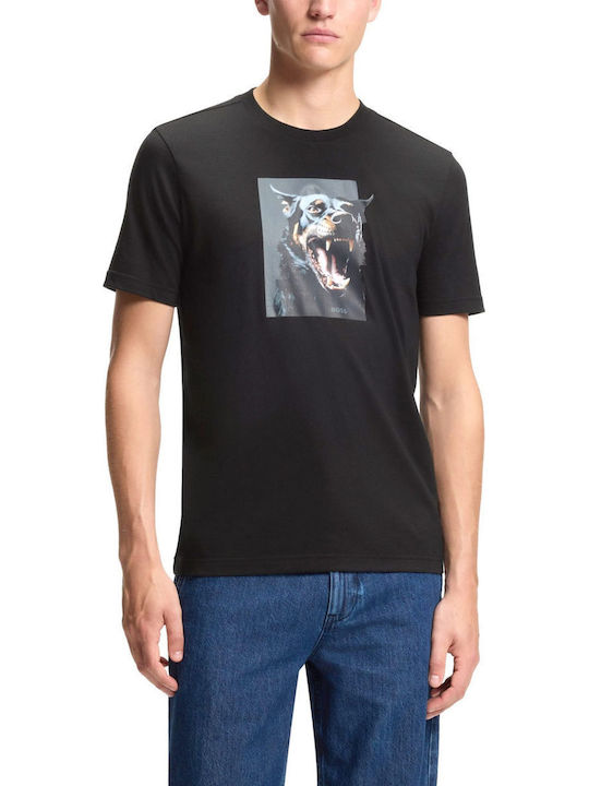 T-shirt Μαύρο