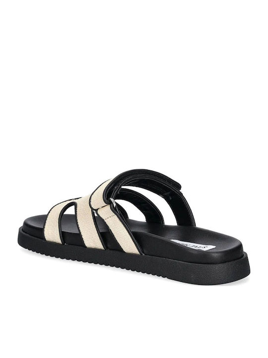 Missile Women's Flat Sandals Black