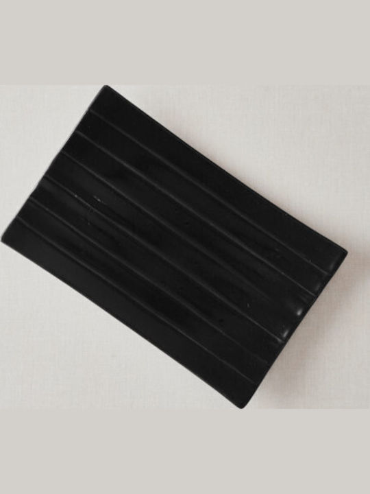 Raki Street Servierplatte Keramik Schwarz 23.3x14.7cm