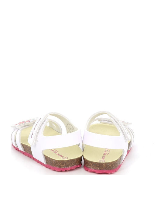Kids' White Sandals